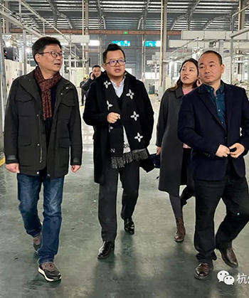 Empresas de asistencia de la Federación China de Ultramar | Líderes de la Federación China de Ultramar de Hangzhou visitan Panasia para realizar investigaciones